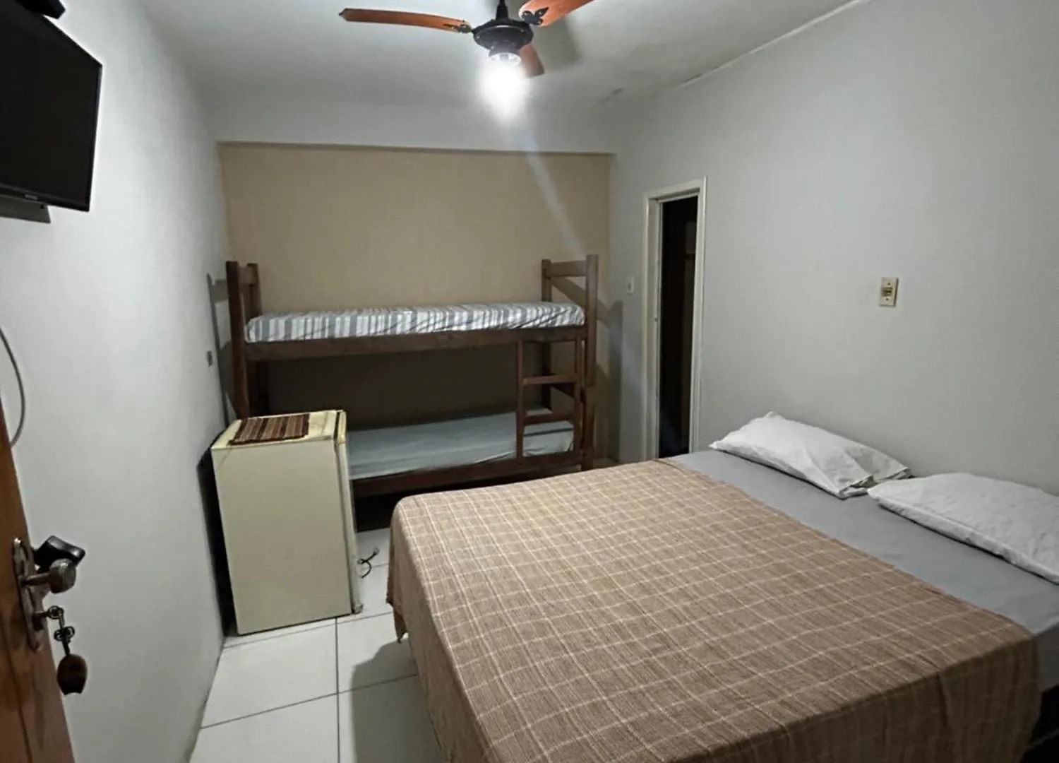 Quarto em Acomodações Particulares Pousada Sol Nascente Porto Seguro
